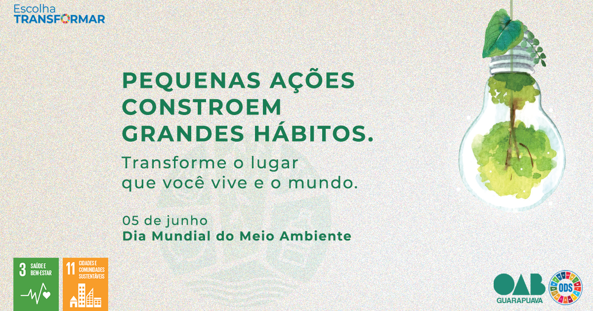 Subseção adota mais práticas sustentáveis e incentiva hábitos na advocacia local