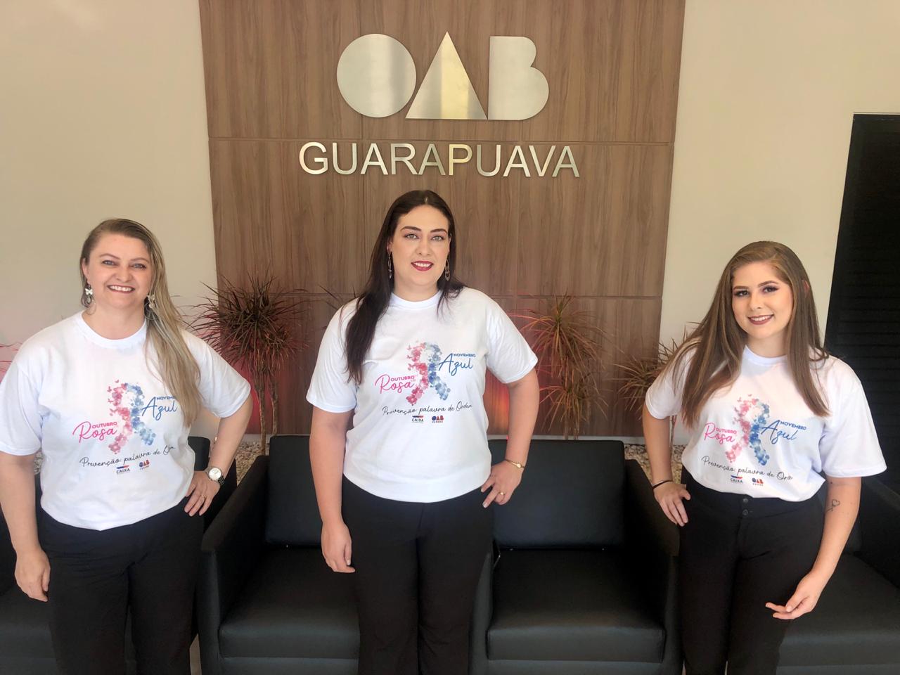 OAB Guarapuava inicia ações de conscientização do Outubro Rosa