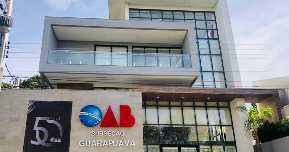 OAB Guarapuava inicia comemorações alusivas aos 50 anos da Subseção